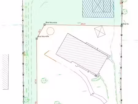 vente terrain 816 m² à roncq (59223)  320 000 €