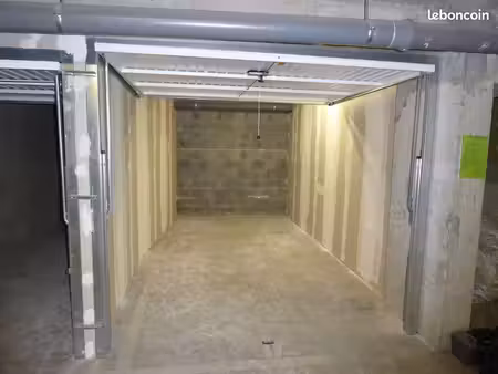 garage  box fermé 19m2
