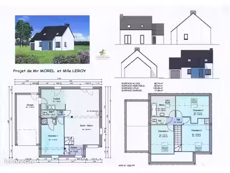 maison familiale 4 chambres – impasse calme – jardin – servon-sur-vilaine (15 km rennes)