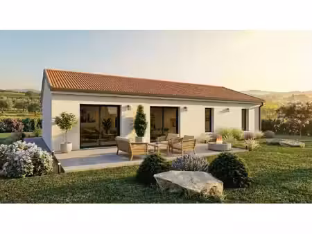 terrain avec maison neuf à vendre