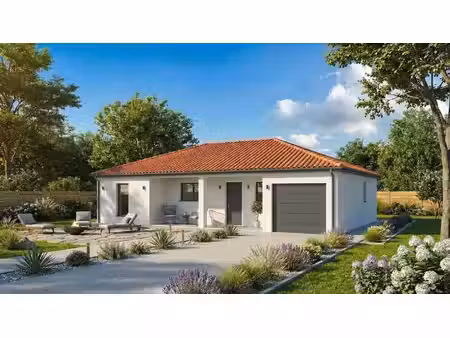 terrain avec maison neuf à vendre