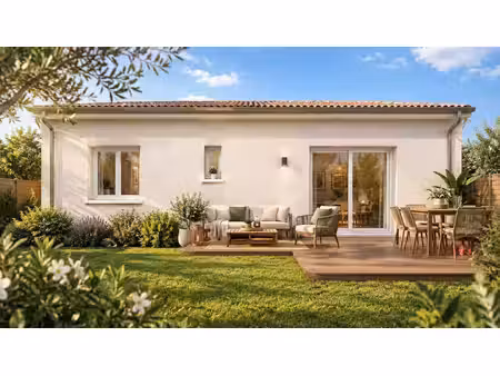 terrain avec maison neuf à vendre