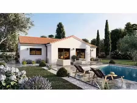 terrain avec maison neuf à vendre