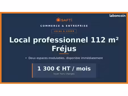 bureaux 112 m² frejus
