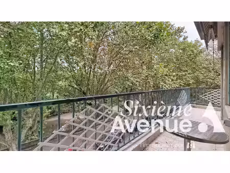 givors centre grand t4 lumineux avec balcon  vue dégagée et cave de 28 m²