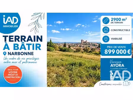 terrain constructible neuf à vendre