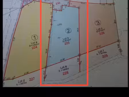 terrain constructible viabilisé