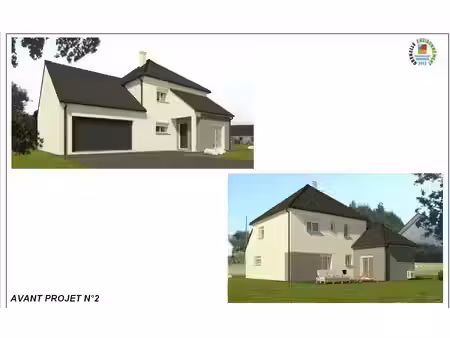 terrain avec maison neuf à vendre