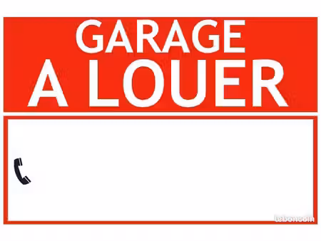 garage à louer centre ville