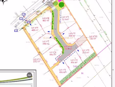 terrains constructibles et viabilisés avenue de la gare saint lyé 10180 disponibles de sui