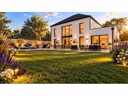 terrain avec maison neuf à vendre