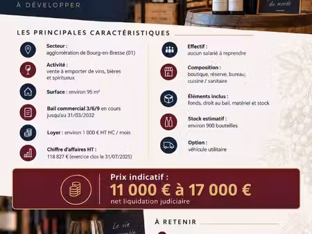 boutique à vendre