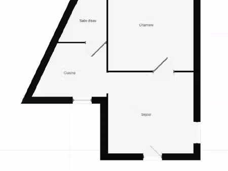 location appartement 2 pièces 36.51 m² à vizille (38220)  446 €