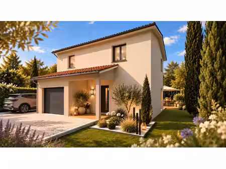 terrain avec maison neuf à vendre
