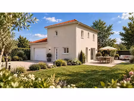 terrain avec maison neuf à vendre