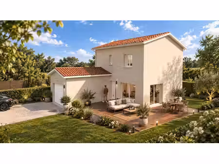 terrain avec maison neuf à vendre