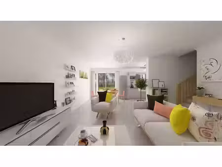terrain avec maison neuf à vendre