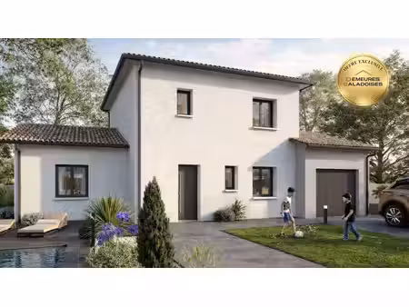 terrain avec maison neuf à vendre