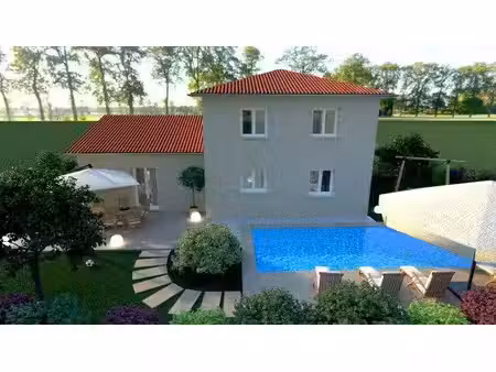 terrain avec maison neuf à vendre