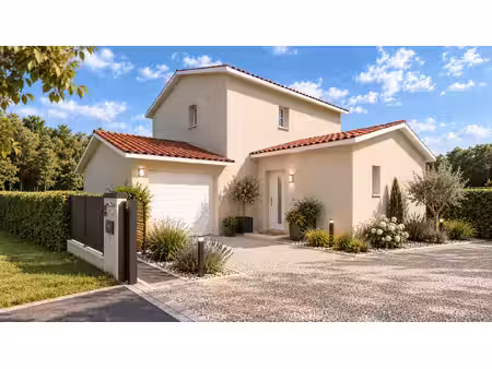 terrain avec maison neuf à vendre