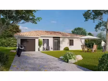 terrain avec maison neuf à vendre