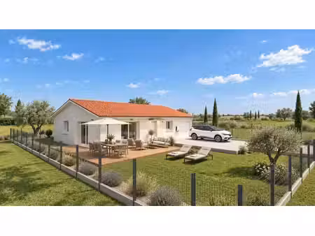 terrain avec maison neuf à vendre