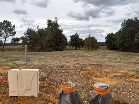 terrain constructible neuf à vendre