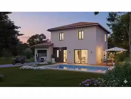 terrain avec maison neuf à vendre