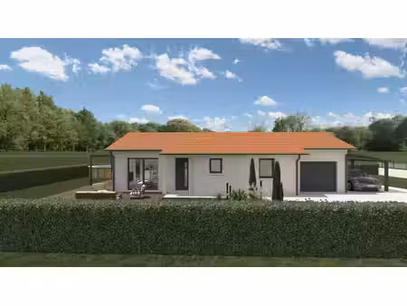terrain avec maison neuf à vendre
