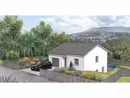 terrain avec maison neuf à vendre