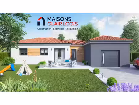 terrain avec maison neuf à vendre