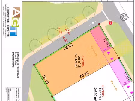 vente de terrain à construire