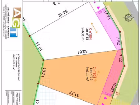 vente de terrain à construire