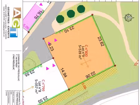 vente de terrain à construire