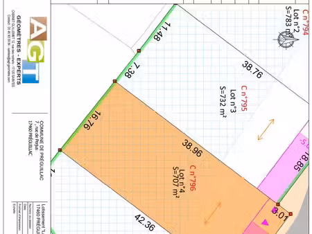 vente de terrain à construire