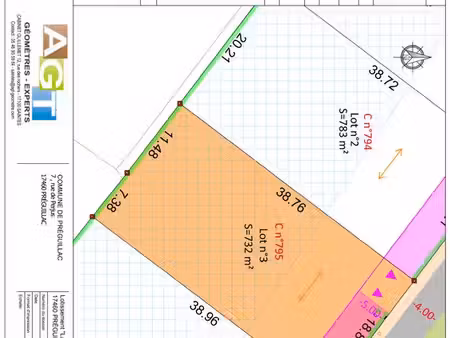 vente de terrain à construire