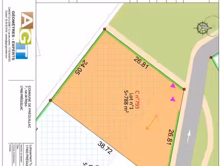 vente de terrain à construire