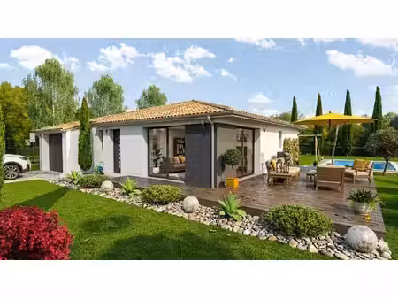 terrain avec maison neuf à vendre
