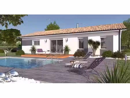 terrain avec maison neuf à vendre