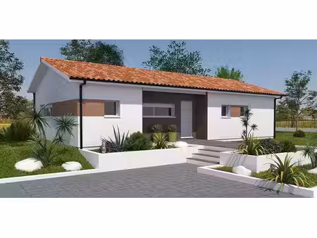 terrain avec maison neuf à vendre
