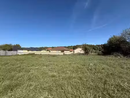 vente terrain 1266 m² à soumoulou (64420)  83 000 €