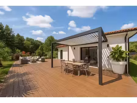 terrain avec maison neuf à vendre