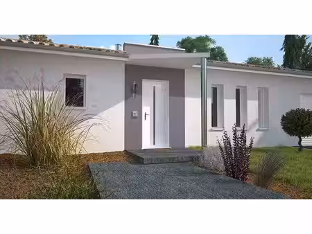 terrain avec maison neuf à vendre