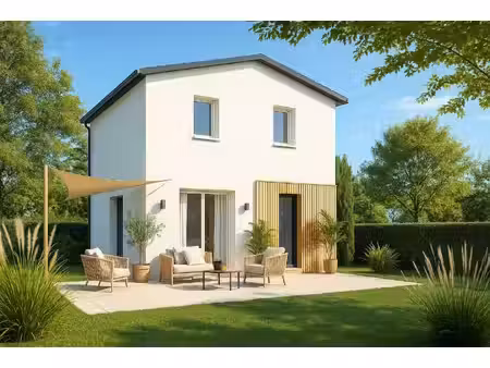 terrain avec maison neuf à vendre