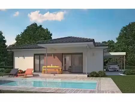 terrain avec maison neuf à vendre