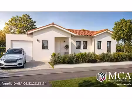 terrain avec maison neuf à vendre