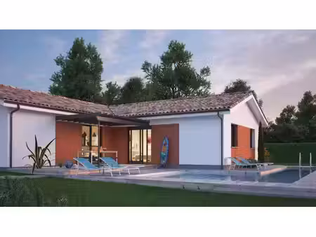 terrain avec maison neuf à vendre