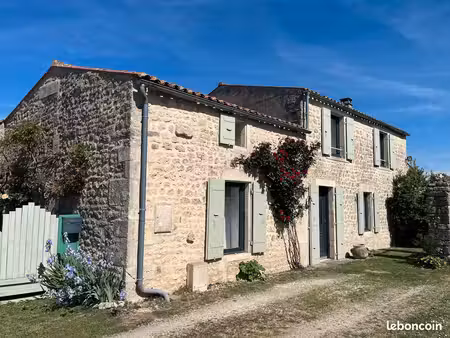 maison charentaise – proche marennes oléron et royan - cadre naturel exceptionnel à 15-20 