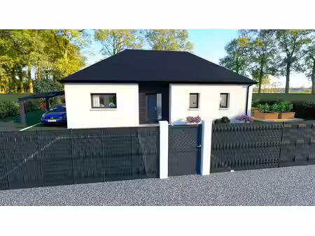 terrain avec maison neuf à vendre
