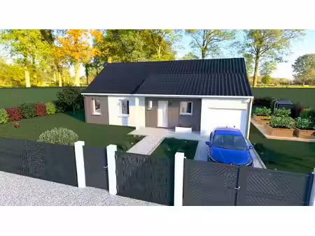 terrain avec maison neuf à vendre